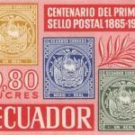 1965 Centenario del Primer Sello Postal