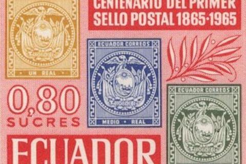 Ecuador 1965 feature image sello postal