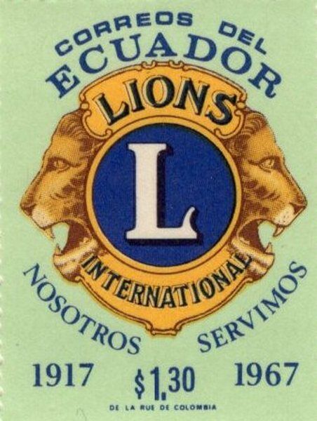 1968 50th Anniversary de Lions International Club