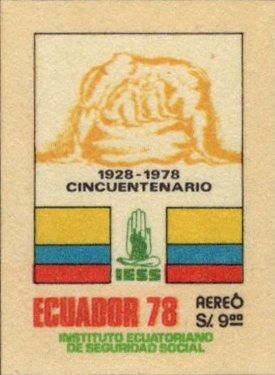 1978 Cincuentenario Instituto Ecuatoriano de Seguridad Social