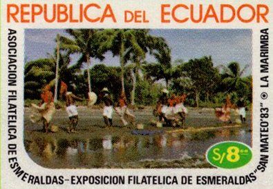 1984 Exposicion Filatelica de Esmeraldas