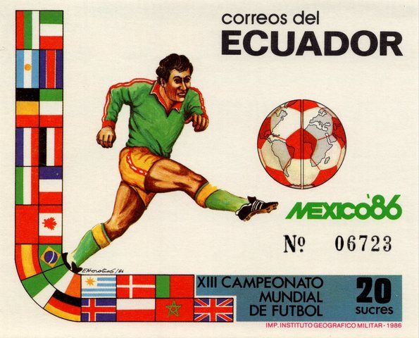 1986 XIII Campeonato Mundial de Futbol – Mexico