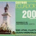 1989 100 Años Muerte de Juan Montalvo