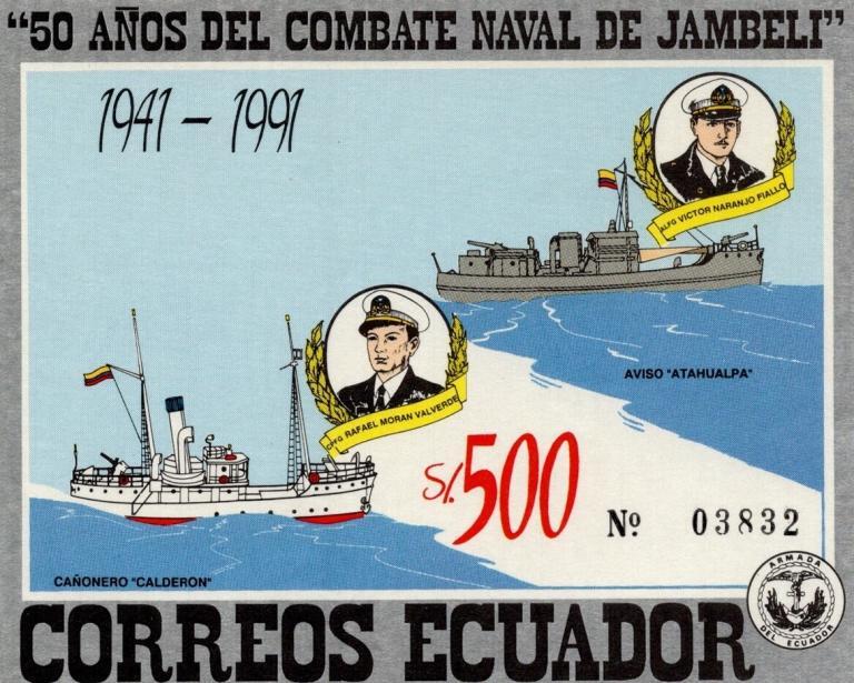 1991 50 Años del Combate Naval Jambeli