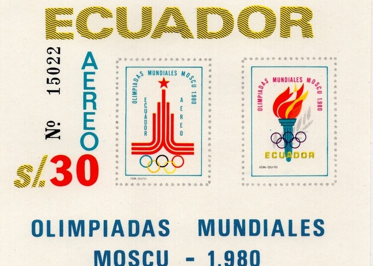 1980 Olimpiadas Mundiales Moscu