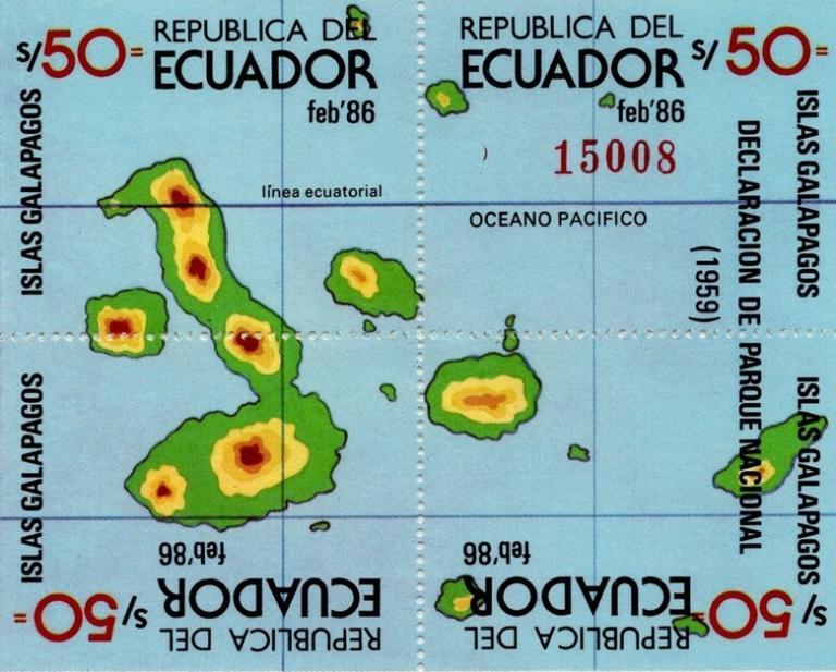 1986 Islas Galápagos