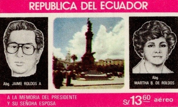 1983 A la Memoria del Presidente Jaime Roldos Aguilera