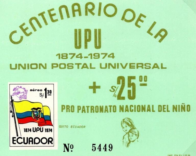 1974 Union Postal Universal