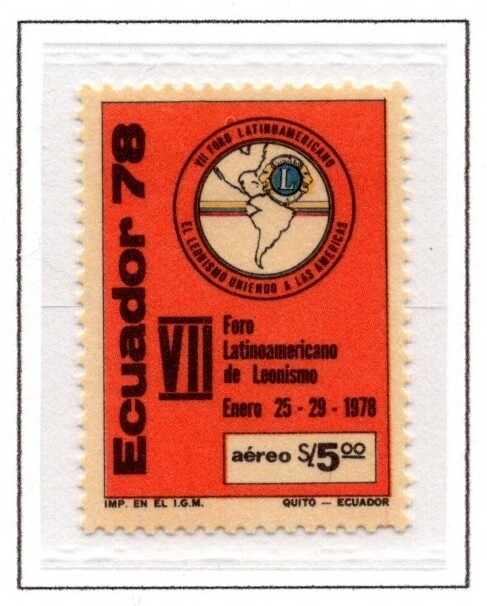 Ecuador 1978 ScottC621