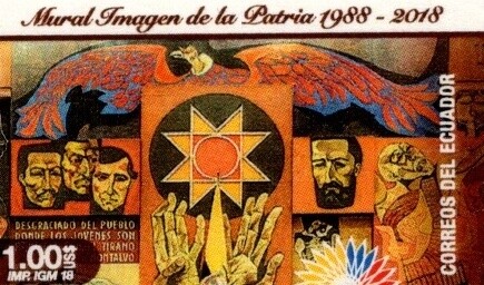 2018 Mural Imagen de la Patria 1988-2018