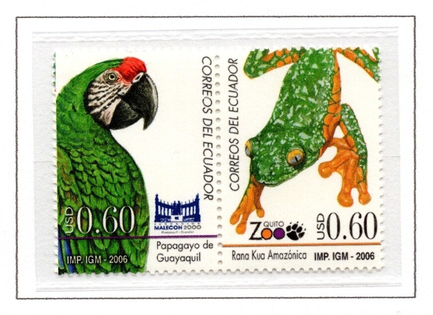 Ecuador 2006 Scott 1850ab