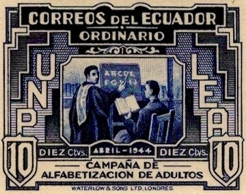 1946 Campaña de Alfabetizacion de Adultos
