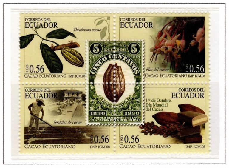 Stamps from Ecuador