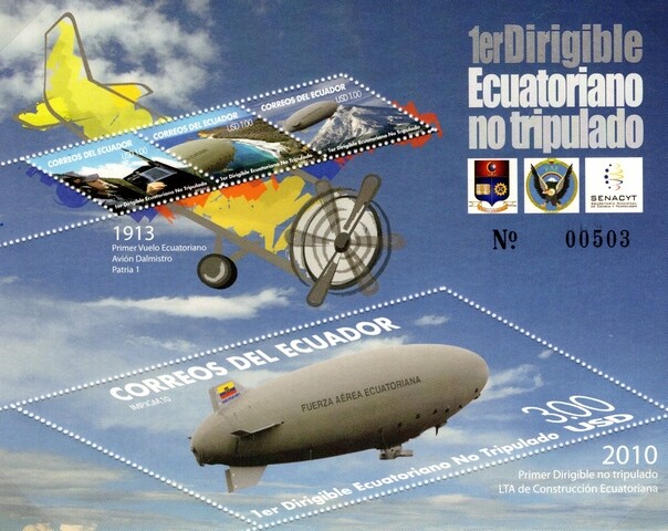2010 Primer Dirigible Ecuatoriano no Tripulado