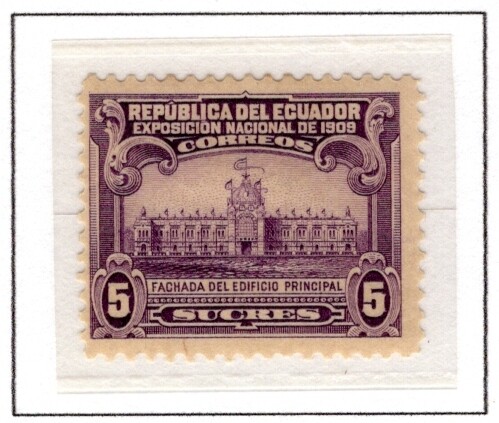 Ecuador 1909 scott189