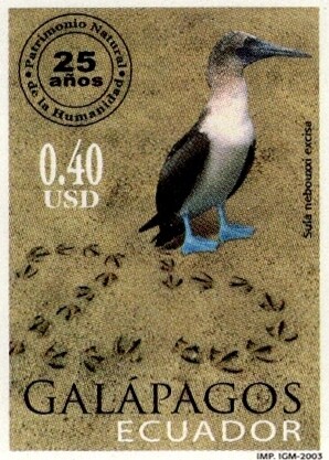 2003 25 Años Galapagos Patrimonio Natural de la Humanidad