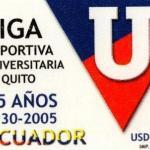 2005 75 Años – Liga Deportiva Universitaria de Quito
