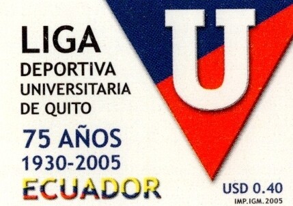 2005 75 Años – Liga Deportiva Universitaria de Quito