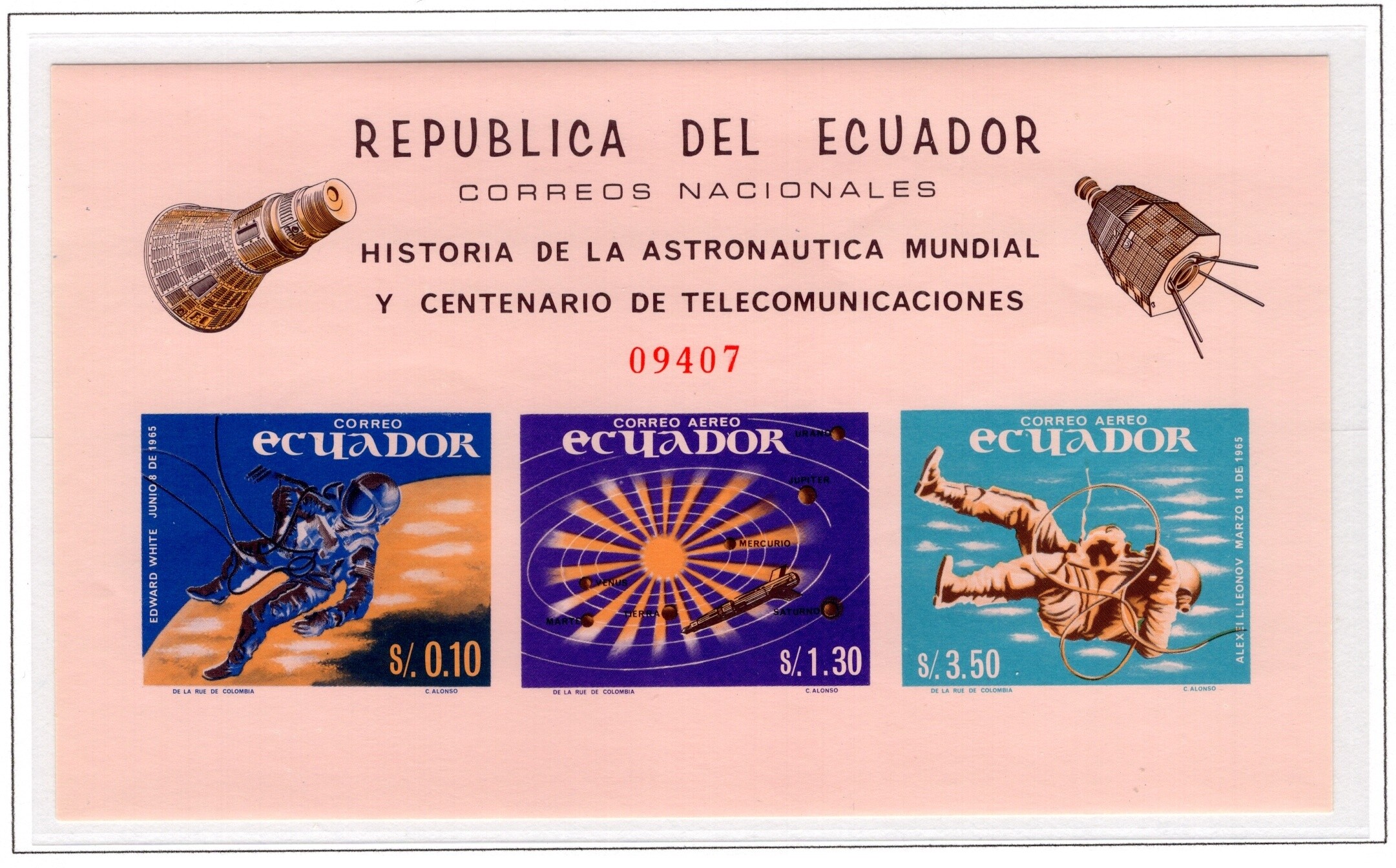 Ecuador 1966 Scott749 749f2