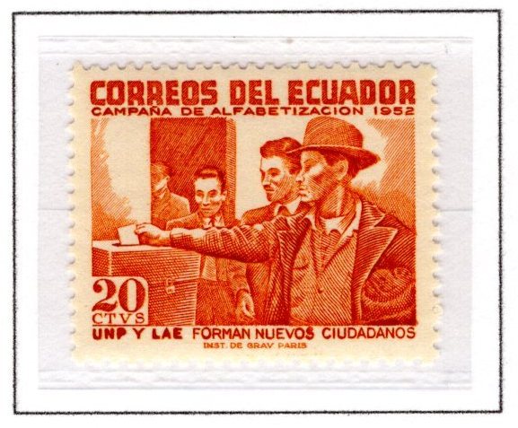 Ecuador 1952 Scott573