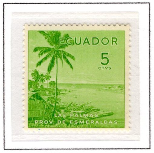 Ecuador 1955 1958 Scott596
