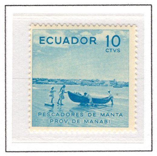 Ecuador 1955 1958 Scott597