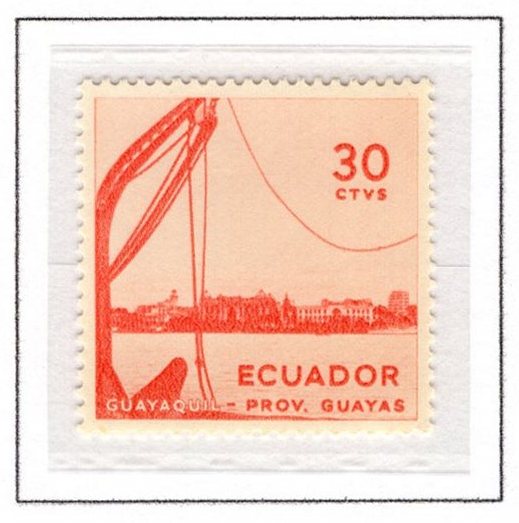 Ecuador 1955 1958 Scott624