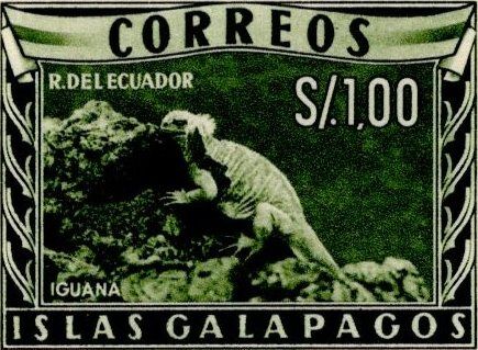 1957 Islas Galápagos