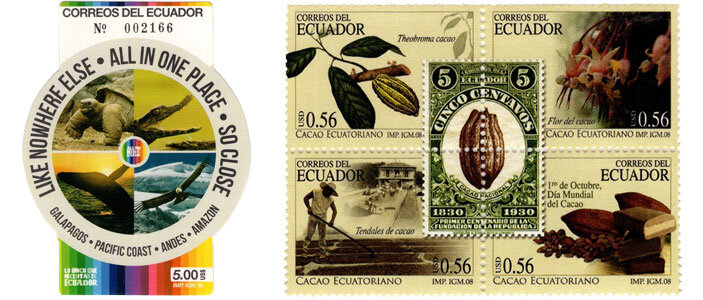 Ecuador Stamps Front Banner 2023 front banner 2023
