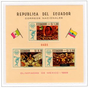 Ecuador 1968 Scott759f