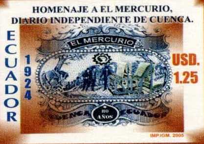 2005 Homenaje al Mercurio, Diario de Cuenca