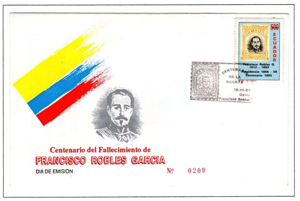 Ecuador 1993 FDC Scott1306