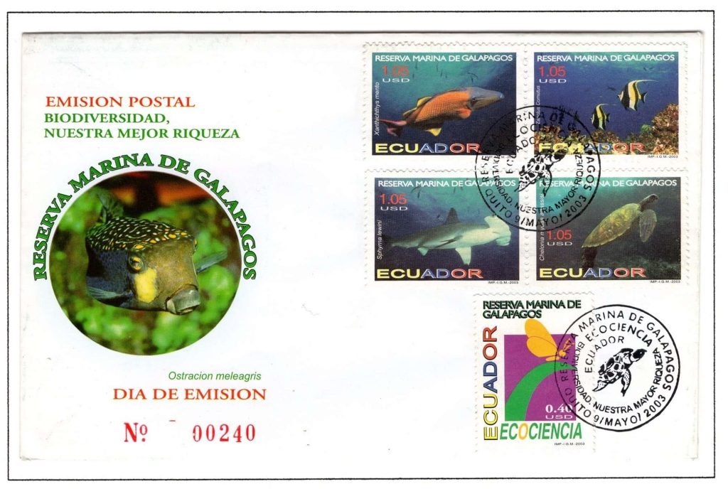 Ecuador 2003 FDC Scott#1670 1672