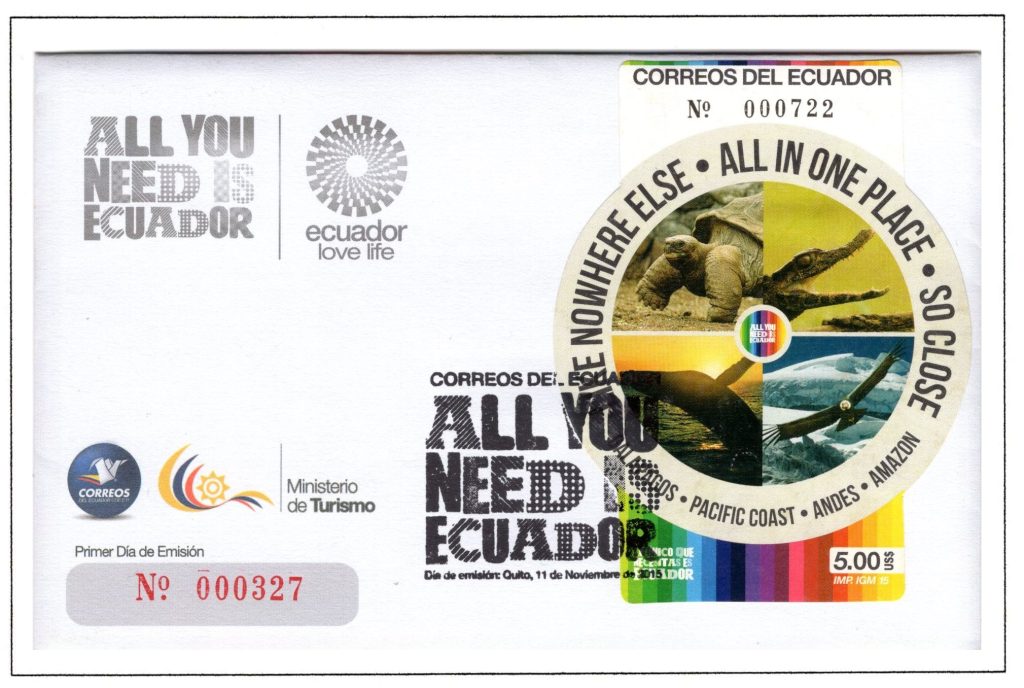Ecuador 2015 FDC Scott#2170