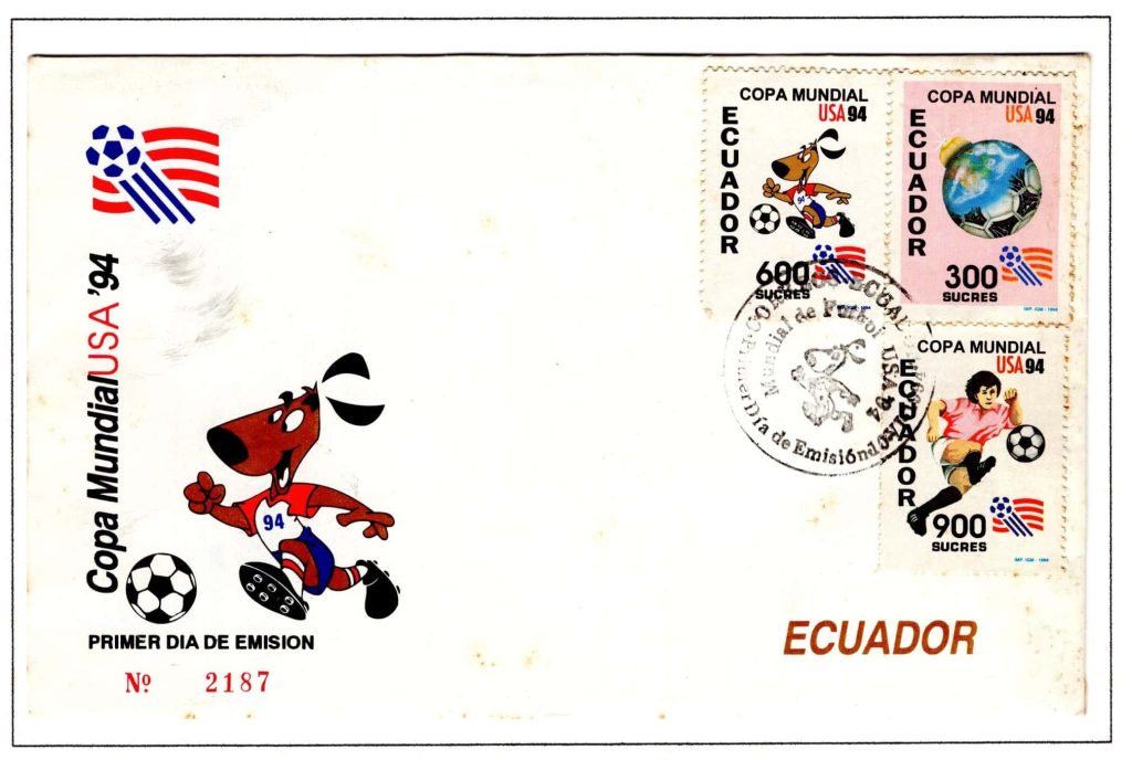 Ecuador 1994 FDC Scott#1340 1342