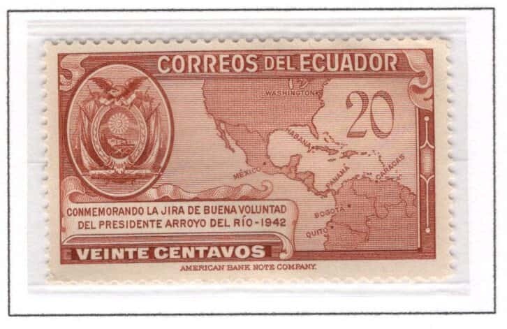 Ecuador 1943 Scott#418