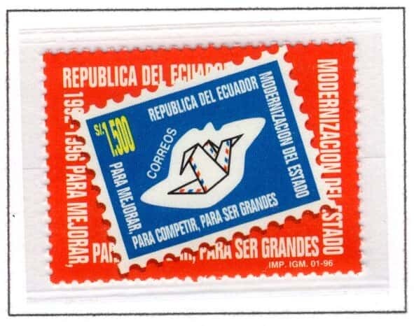 Ecuador 1996 Scott#1388