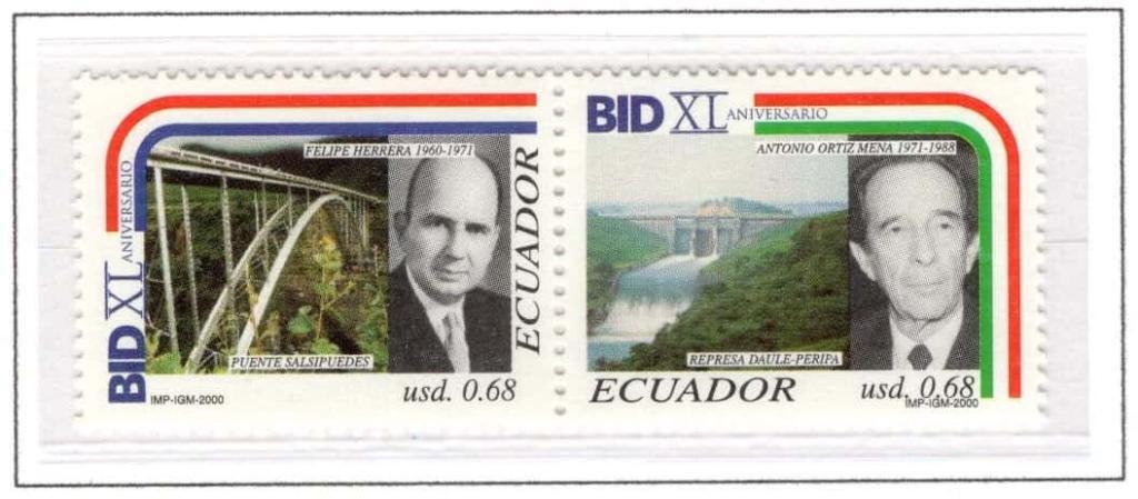Ecuador 2000 Scott#1534a b