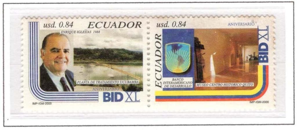 Ecuador 2000 Scott#1535a b
