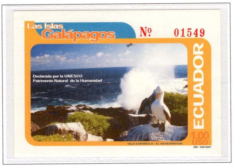 2001 Islas Galápagos