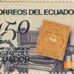 2015 150 Años Primera Emisión Postal del Ecuador