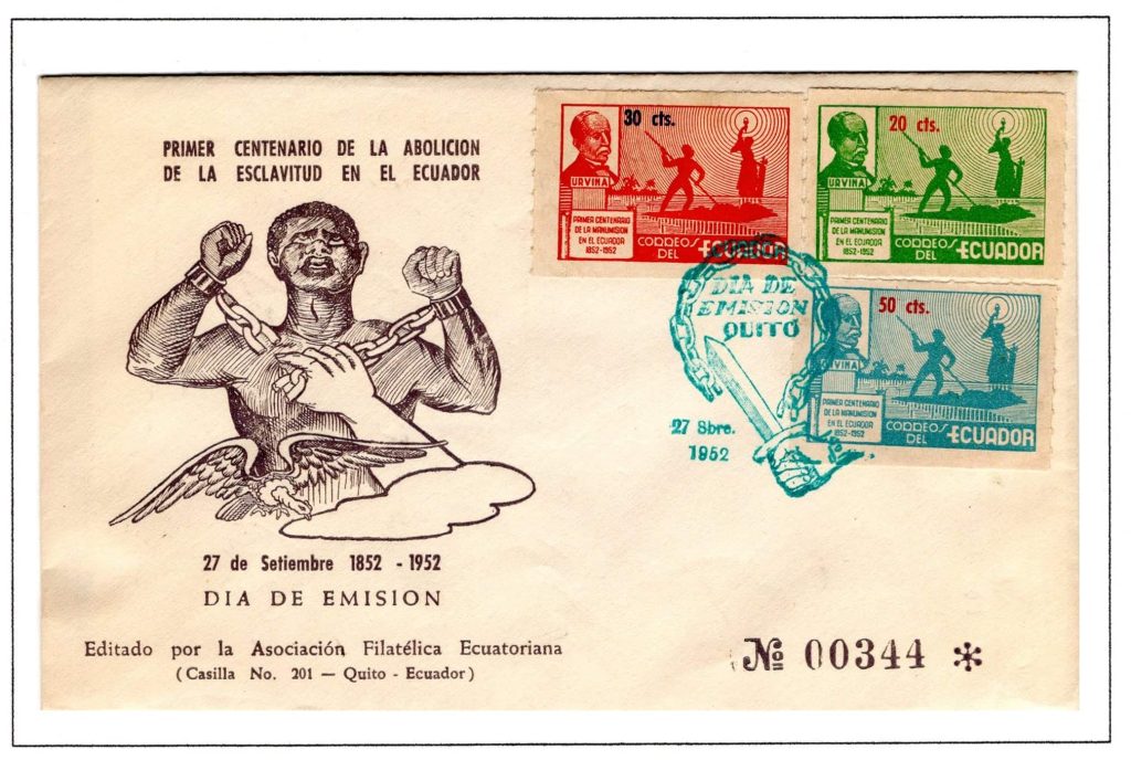 Ecuador 1952 FDC Scott#563 565