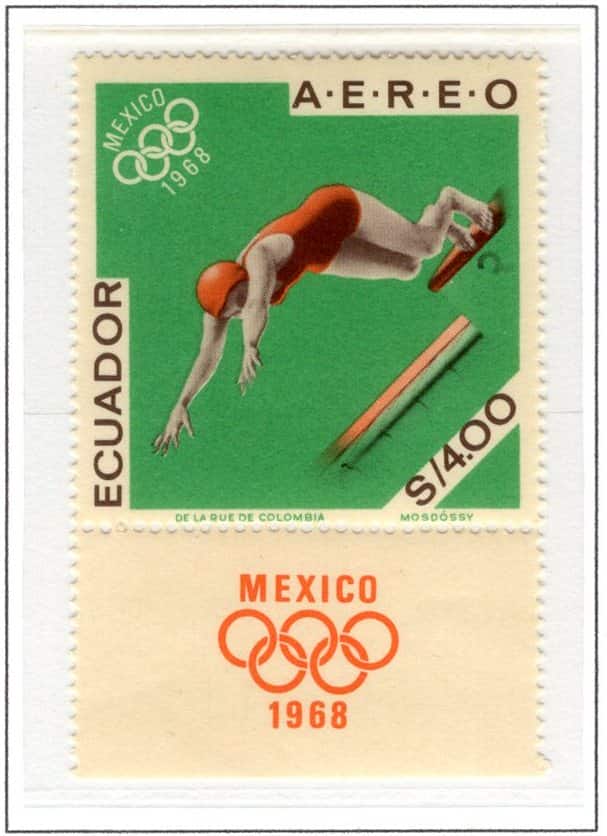 Ecuador 1968 Scott#760e
