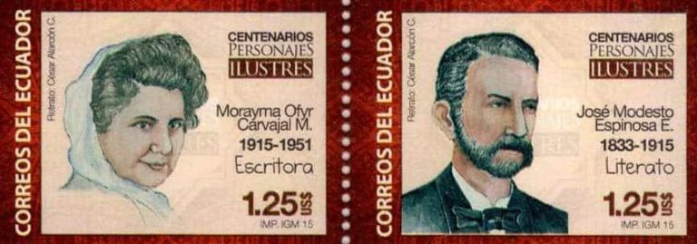 2015 Centenario Personajes Ilustres