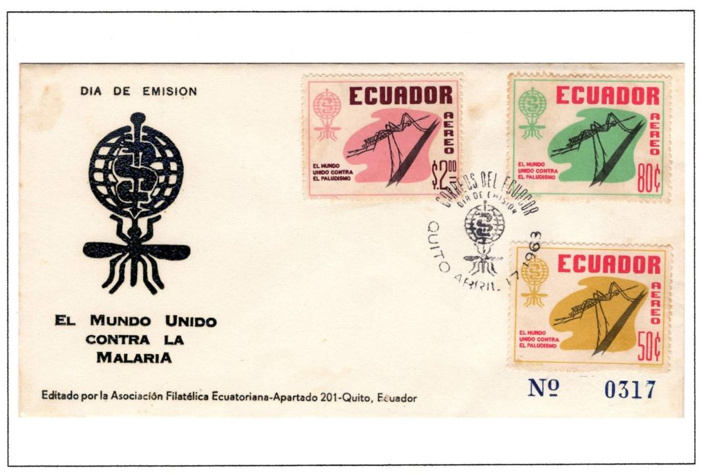Ecuador 1963 FDC Scott#C401 C403