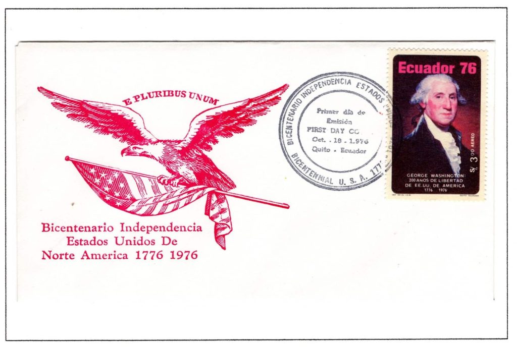 Ecuador 1976 FDC Scott#C589