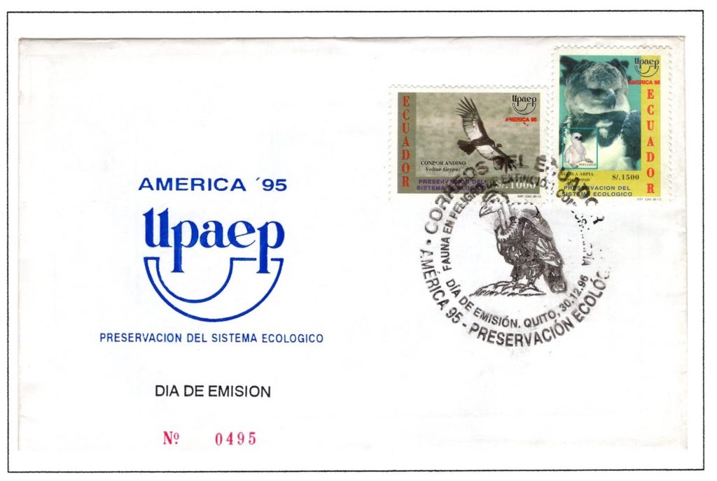 Ecuador 1996 FDC Scott#1421 1422