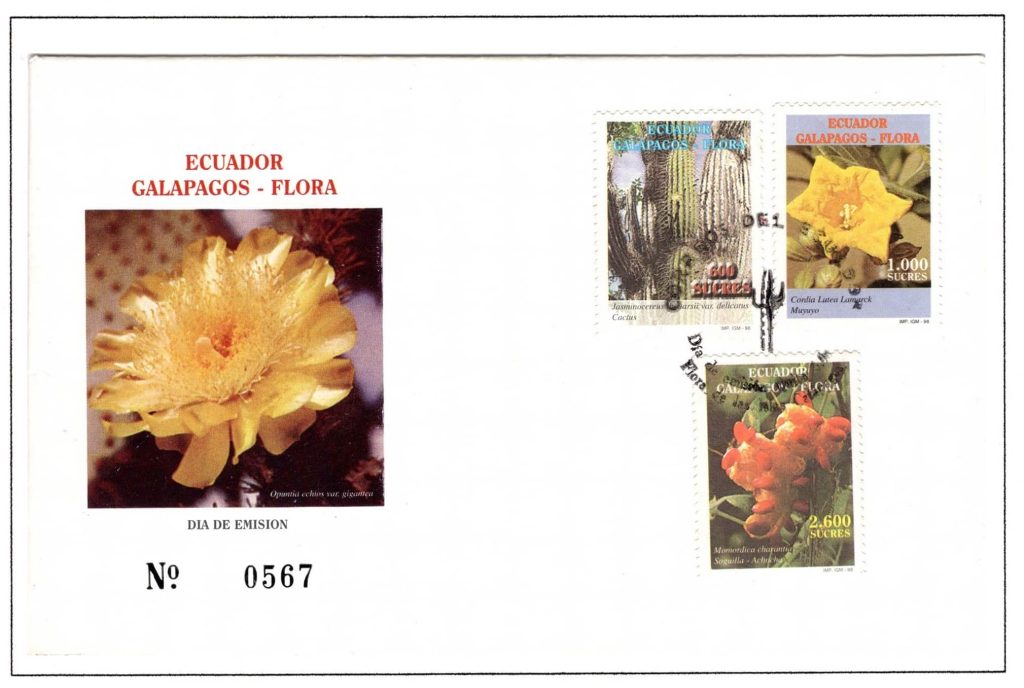 Ecuador 1998 FDC Scott#1461 1463