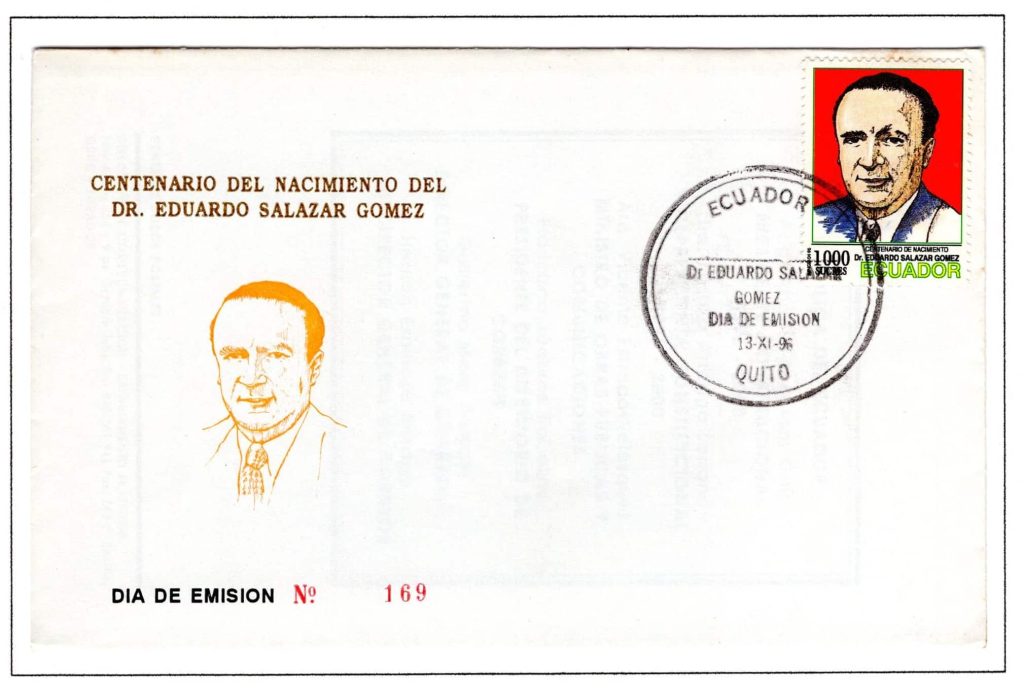 Ecuador 1996 FDC Scot#1409